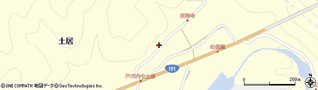 広島県山県郡安芸太田町土居799周辺の地図