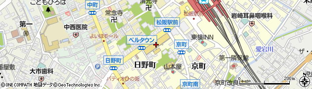 三重県松阪市日野町3周辺の地図