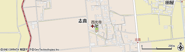 三重県多気郡明和町志貴1387周辺の地図