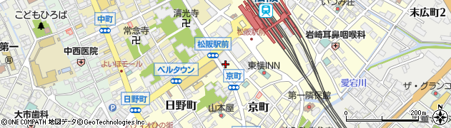 福来号商店周辺の地図