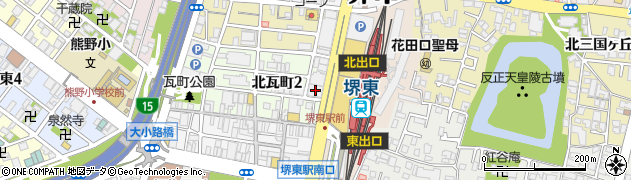 りそな銀行堺東支店 ＡＴＭ周辺の地図