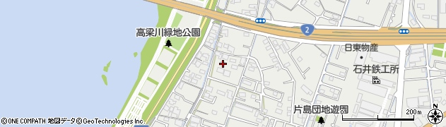 岡山県倉敷市片島町824周辺の地図