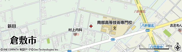岡山県倉敷市新田3254周辺の地図