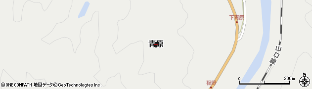 島根県津和野町（鹿足郡）青原周辺の地図