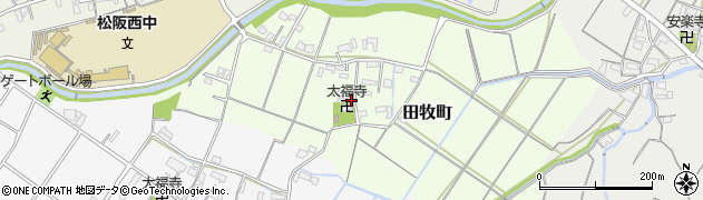 三重県松阪市田牧町108周辺の地図