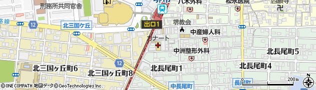 カナート堺市駅前店周辺の地図