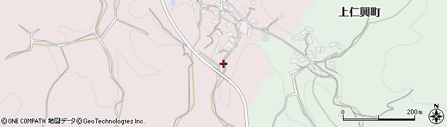 奈良県天理市下仁興町2025周辺の地図