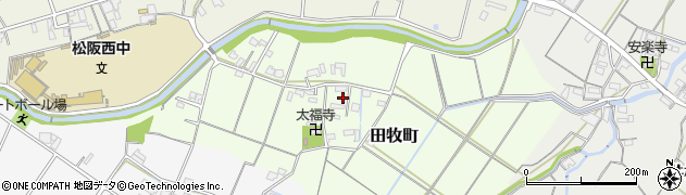 三重県松阪市田牧町115周辺の地図