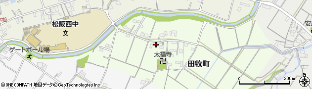 三重県松阪市田牧町128周辺の地図