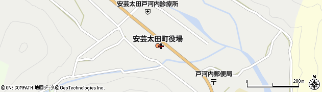 広島県山県郡安芸太田町周辺の地図