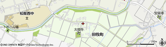 三重県松阪市田牧町114周辺の地図