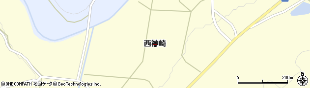 広島県世羅町（世羅郡）西神崎周辺の地図