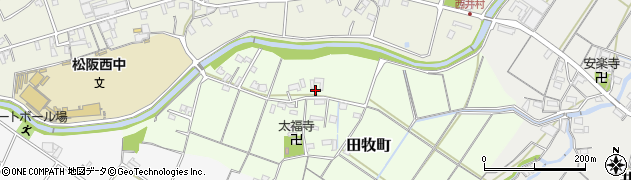 三重県松阪市田牧町96周辺の地図