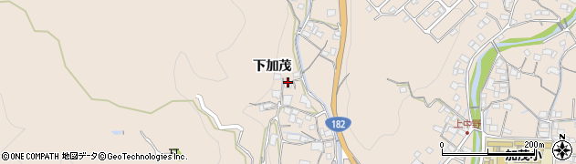 広島県福山市加茂町下加茂1940周辺の地図