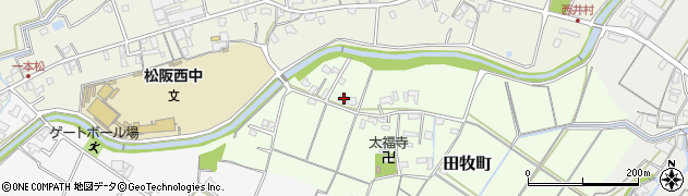 三重県松阪市田牧町153周辺の地図