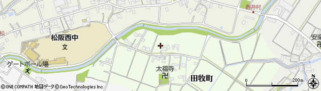 三重県松阪市田牧町102周辺の地図