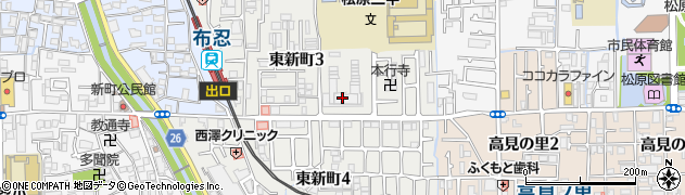 松原アーバンコンフォート管理事務所周辺の地図