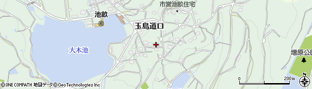 岡山県倉敷市玉島道口3863周辺の地図