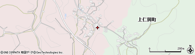奈良県天理市下仁興町1720周辺の地図