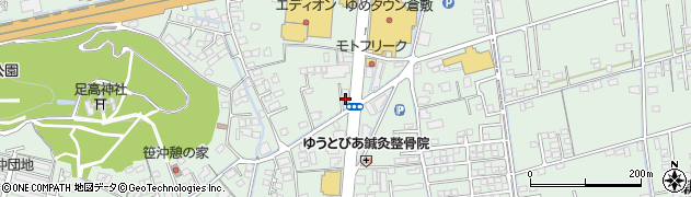 べんけい笹沖店周辺の地図