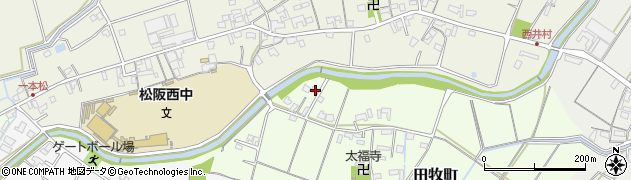 三重県松阪市田牧町152-17周辺の地図