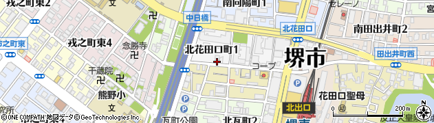 中華料理 楓林閣 堺店周辺の地図
