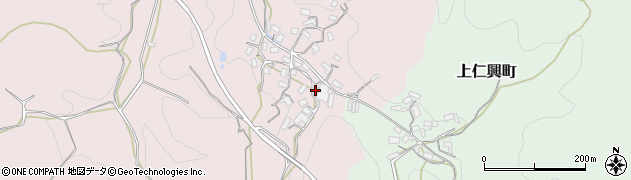 奈良県天理市下仁興町1719周辺の地図