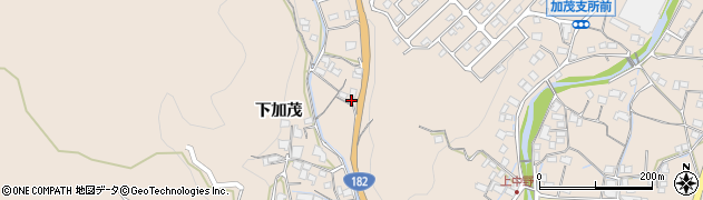 広島県福山市加茂町下加茂2023周辺の地図