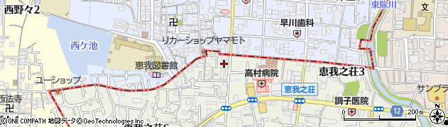 花川建材株式会社周辺の地図