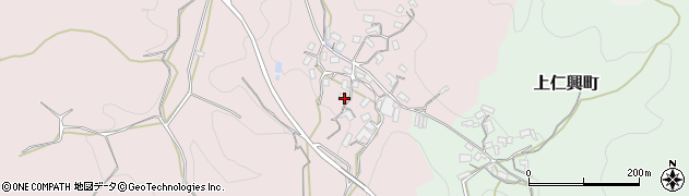 奈良県天理市下仁興町1443周辺の地図