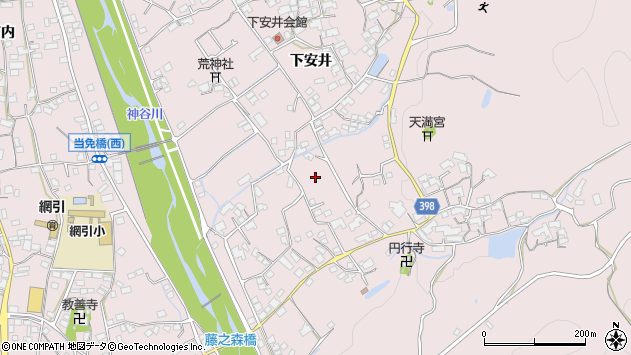 〒729-3105 広島県福山市新市町下安井の地図