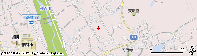 広島県福山市新市町（下安井）周辺の地図