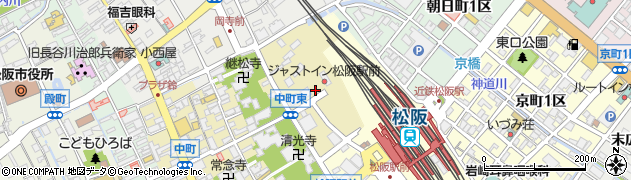 三交の駐ｉｎｇ松阪駅前第２駐車場周辺の地図