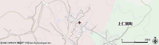 奈良県天理市下仁興町1534周辺の地図