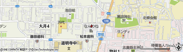 株式会社なんつね　大阪店周辺の地図