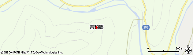 広島県安芸太田町（山県郡）吉和郷周辺の地図