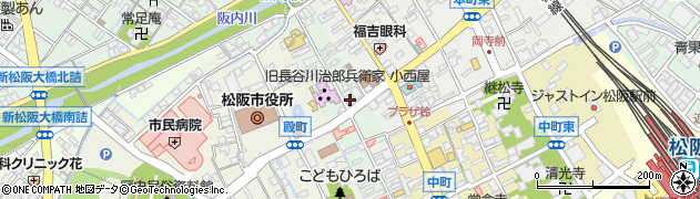 中日新聞社松阪支局周辺の地図