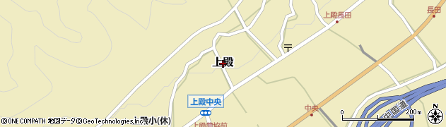 広島県山県郡安芸太田町上殿周辺の地図