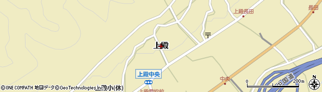 広島県安芸太田町（山県郡）上殿周辺の地図