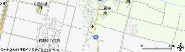 三重県松阪市古井町461周辺の地図