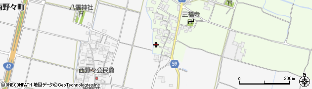 三重県松阪市古井町1周辺の地図
