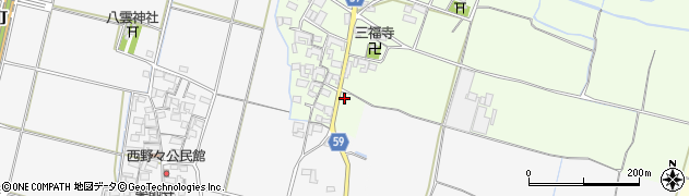 三重県松阪市古井町7周辺の地図