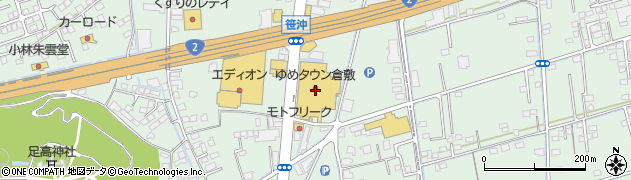 ダイソーゆめタウン倉敷店周辺の地図