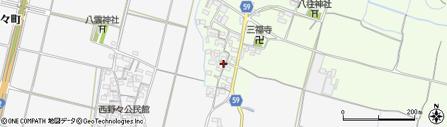 三重県松阪市古井町463周辺の地図
