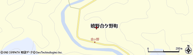 三重県松阪市嬉野合ケ野町周辺の地図