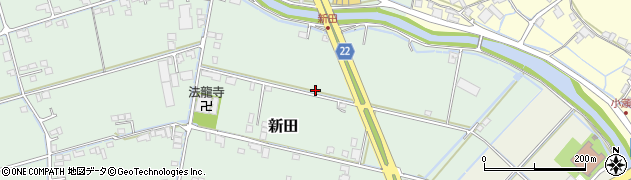 岡山県倉敷市新田3371周辺の地図