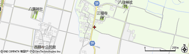 三重県松阪市古井町12周辺の地図