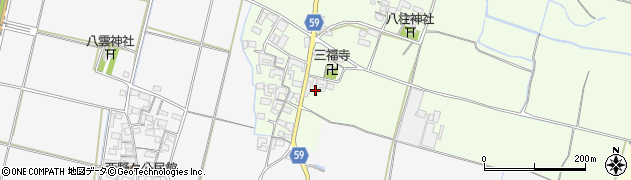三重県松阪市古井町14周辺の地図