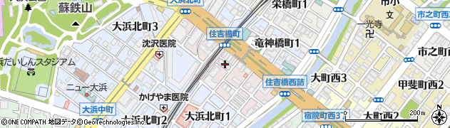 大阪府堺市堺区住吉橋町1丁8周辺の地図