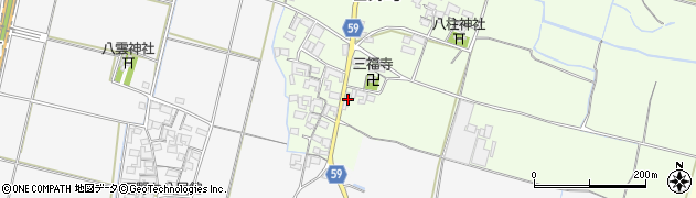 三重県松阪市古井町13-2周辺の地図